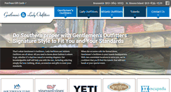 Desktop Screenshot of gentlemensoutfitters.net