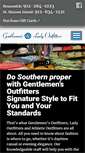 Mobile Screenshot of gentlemensoutfitters.net